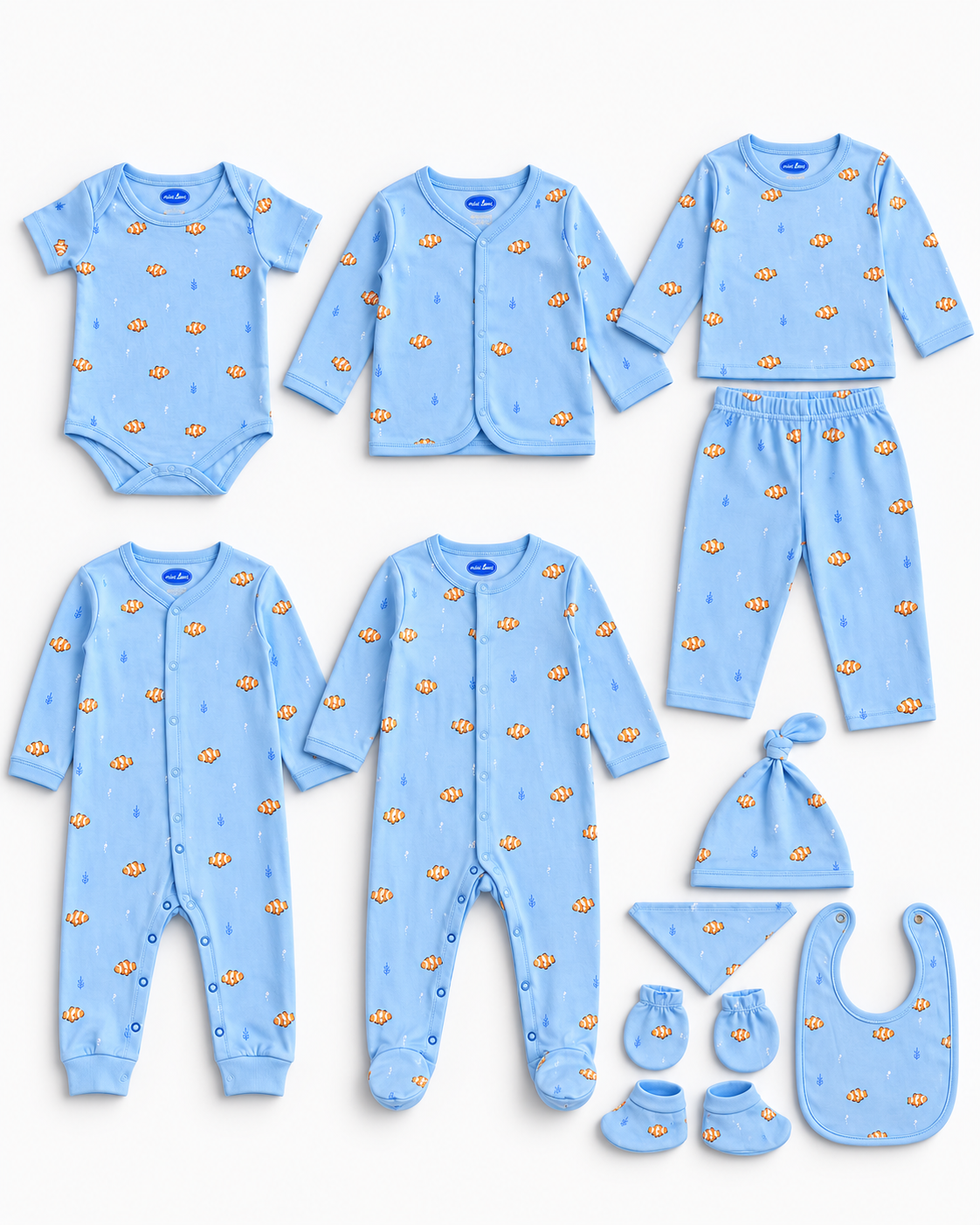 Complete Baby Essentials | 10-Piece Gift Set