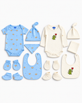 Bodysuit with Accessories | Clownfish and Embroidered Dino