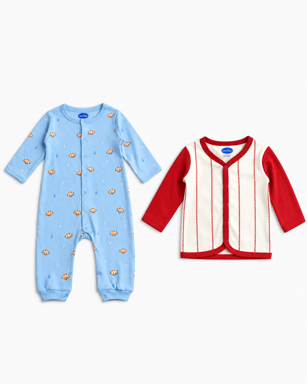 Play and Sleep Bundle | Clownfish and Baseball Design