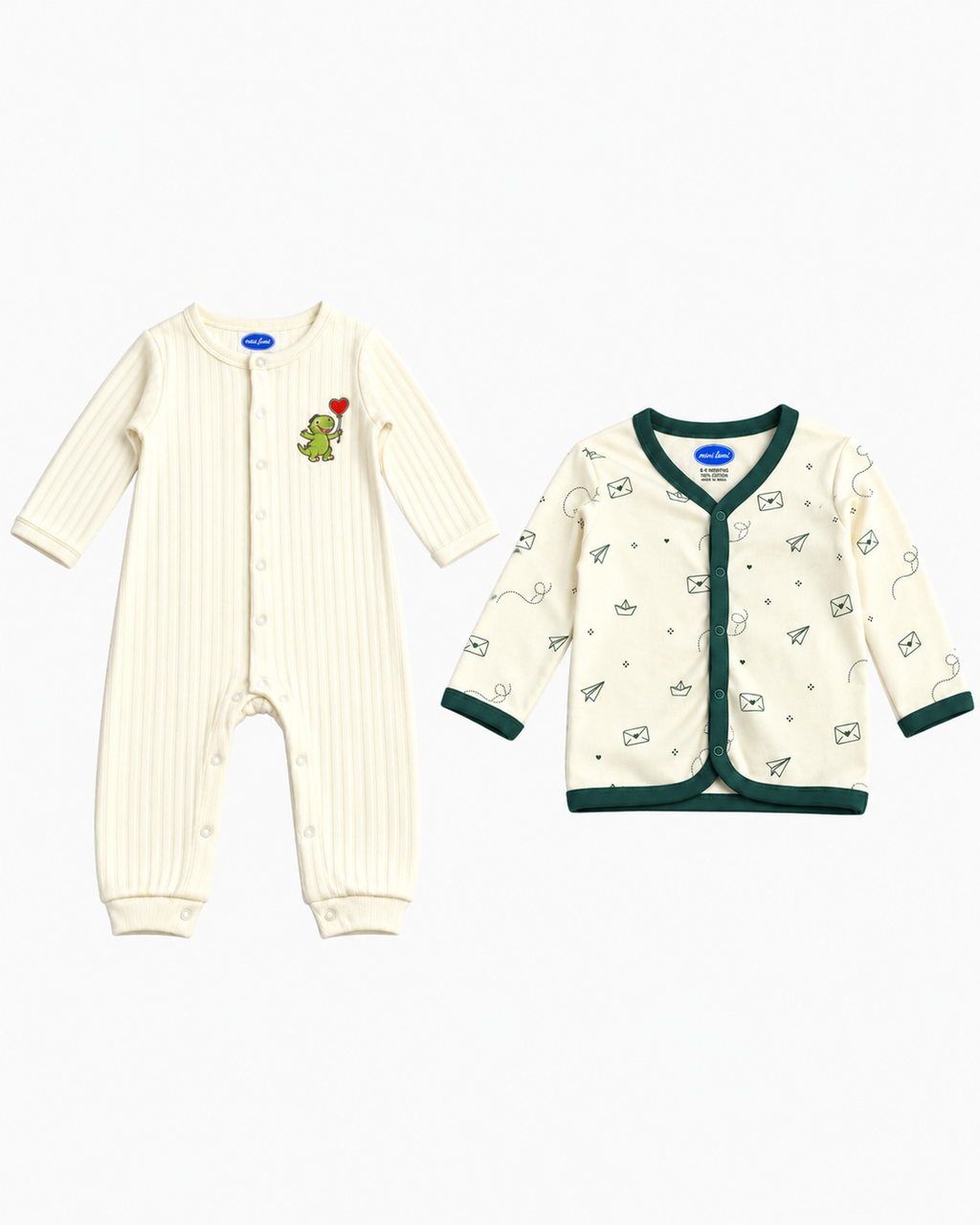 Play and Sleep Bundle | Embroidered Dino and Papercraft
