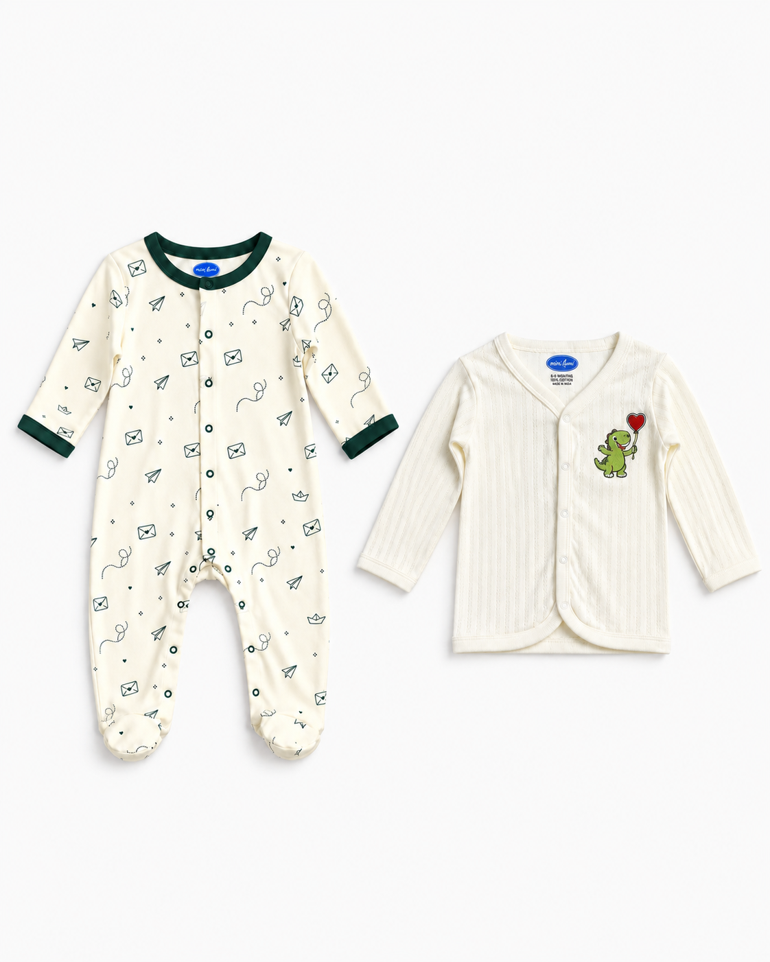 Newborn Essentials | Papercraft and Embroidered Dino
