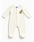 Sleepsuit — Embroidered Dino Design