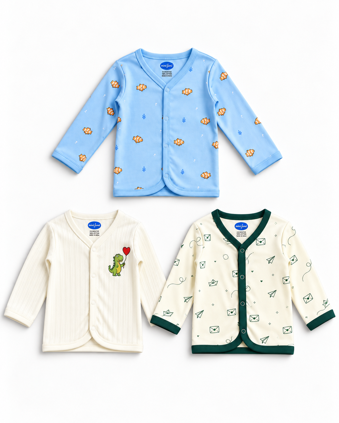 Front Open | 3-Piece Set