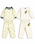 Nigh suit 2-Piece Set | Papercraft and Embroidered Dino