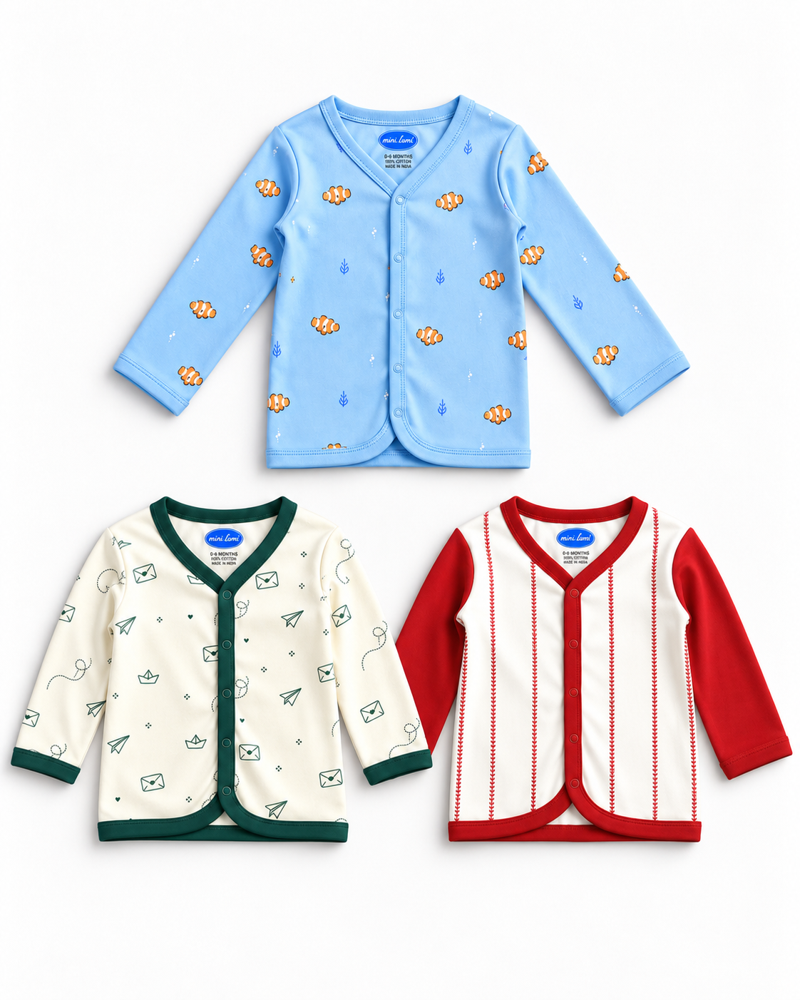 Front Open | 3-Piece Set