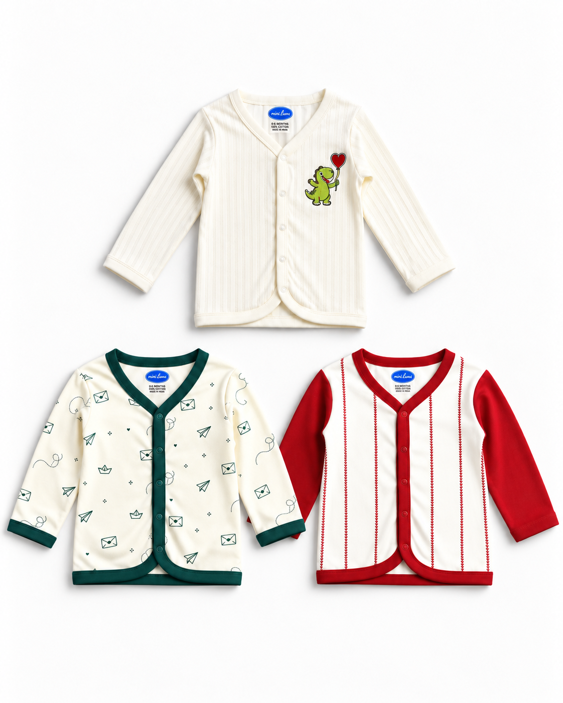 Front Open | 3-Piece Set