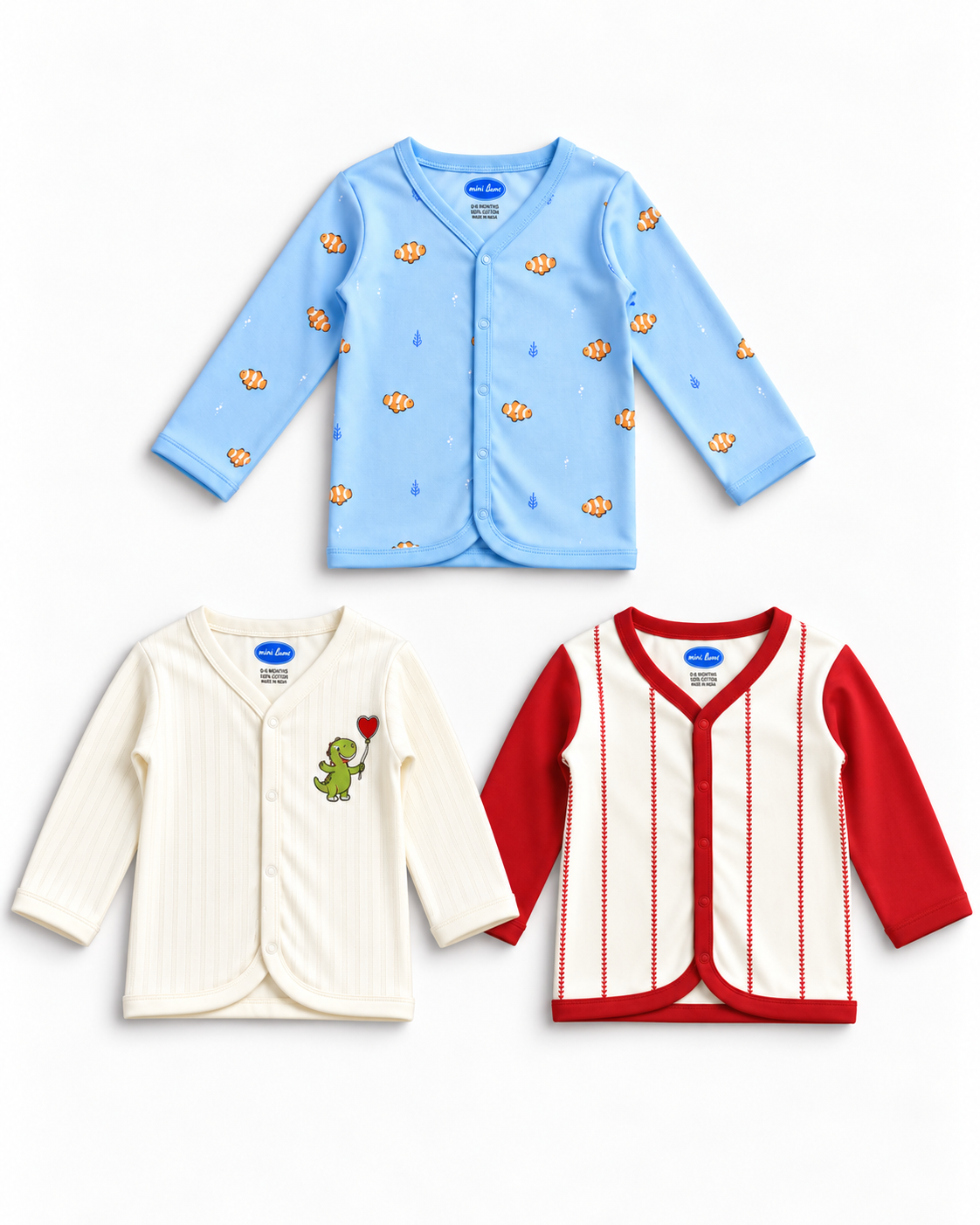 Front Open | 3-Piece Set