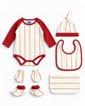 Bodysuit with Accessories | Raglan Baseball Design