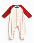 Sleepsuit — Raglan Baseball Design